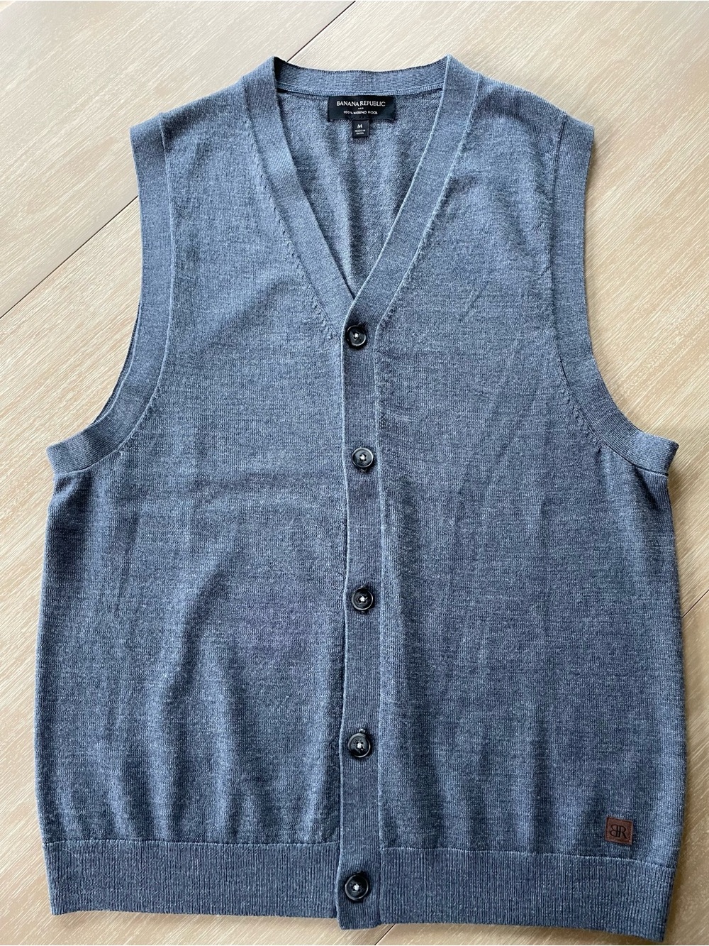 Banana Republic Merino Wool Vest - eclectic grandpa vest